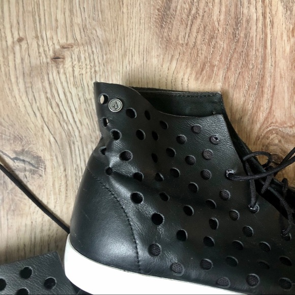 Black Volcom High Tops - Picture 4 of 5